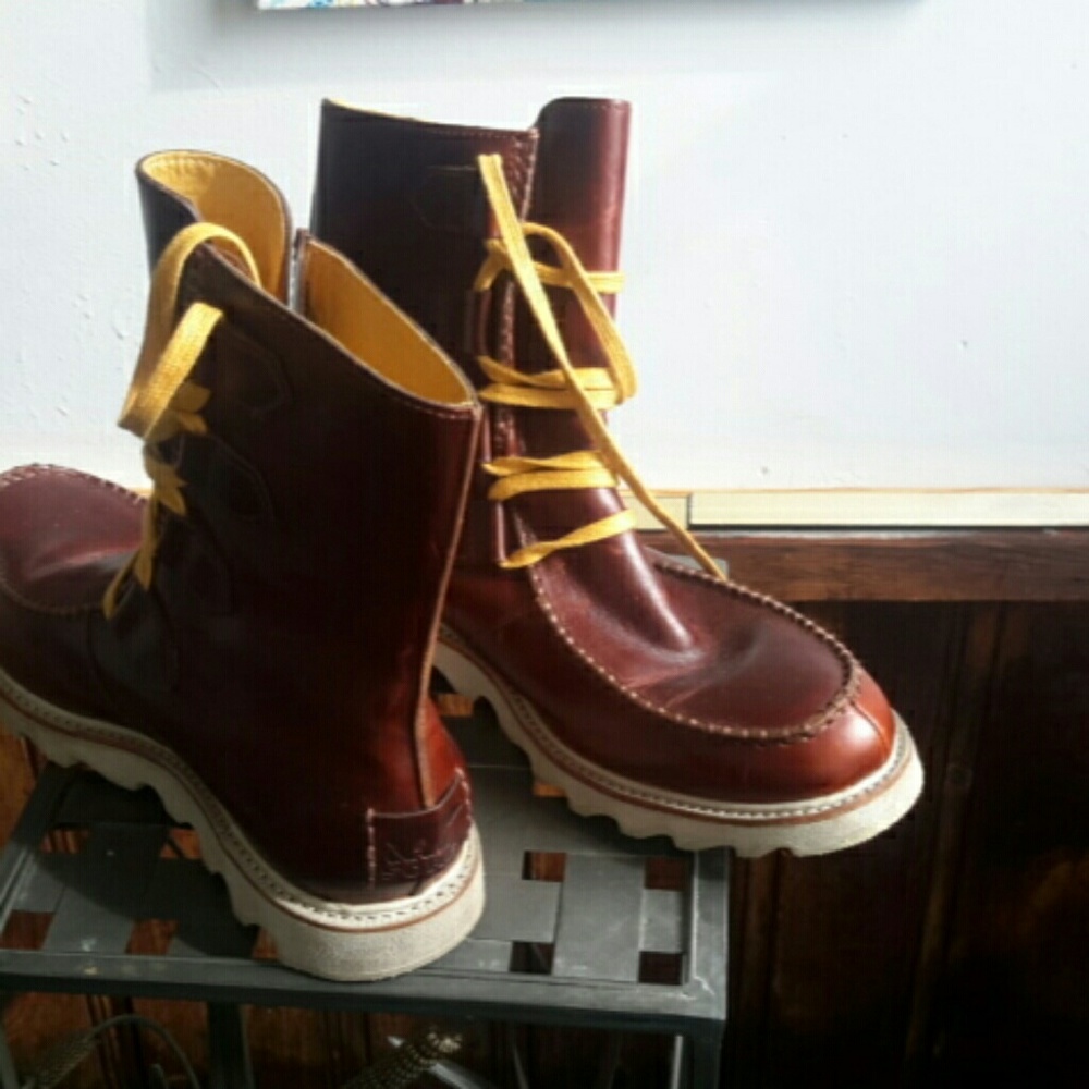 Sorel leather boots